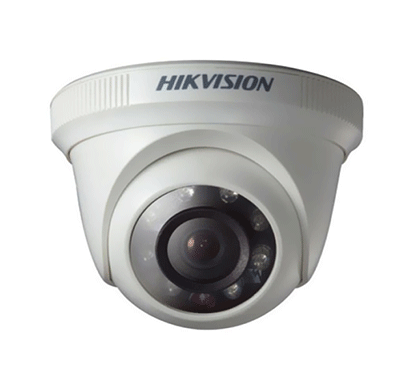 hikvision ds-2ce56d0t-irp 2mp 1080p hd indoor night vision dome camera (white)